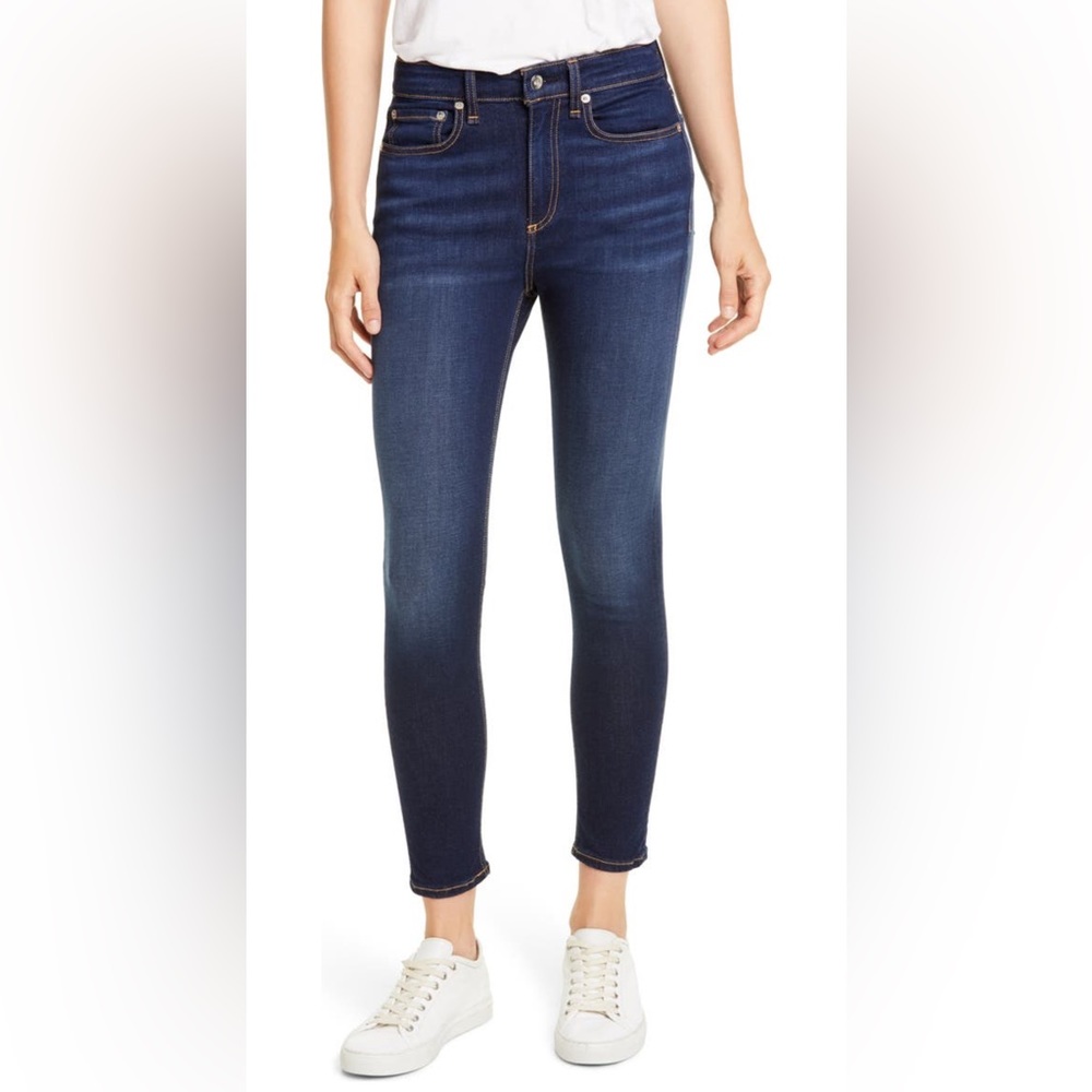 Rag & Bone Nina High Waist Ankle Skinny Jeans size 25